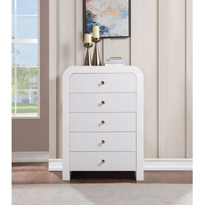 Meridian Furniture Artisto 5-Drawer Wood Chest