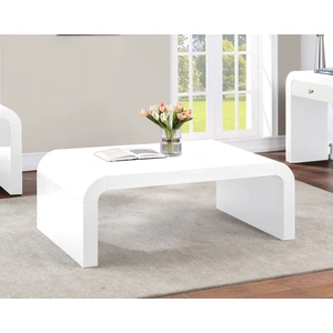 Meridian Furniture Artisto 50-inch Rectangular Wood Veneer Coffee Table