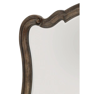 Homelegance Heath Court Wood/Wood Veneer Mirror, Brown Oak