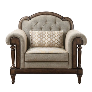 Homelegance Heath Court  Fabric Living Room Set, Multicolor