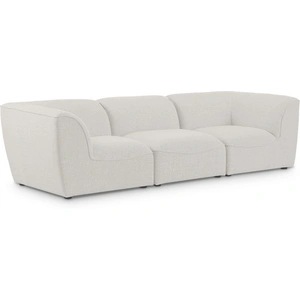 Meridian Furniture Miramar 109-inch Linen Modular Sofa