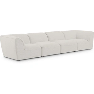 Meridian Furniture Miramar 142-inch Linen Modular Sofa