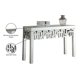 Meridian Furniture Aria 48-inch Rectangular Mirrored Console Table