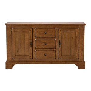 Liberty Furniture Treasures Rectangular Wood Dining Room Set - Rustic Oak in Rustic Oak