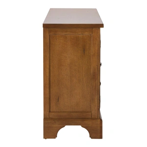 Liberty Furniture Treasures Wood Buffet w/3 Drawers & 2 Doors, Rustic Oak