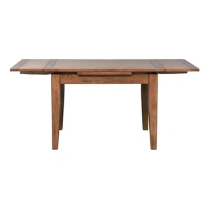 Liberty Furniture Treasures Rectangular Wood Extendable Dining Table, Rustic Oak