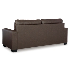 Ashley Furniture SM Barlin Mills PU Sofa, Umber