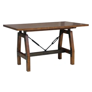 Homelegance Holverson Industrial Counter Dining Room Set, Brown