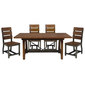 Homelegance Holverson Industrial Dining Room Set