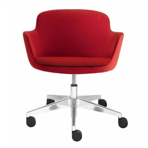 NARBUTAS Danae Armchair, 5-star Base with Castors