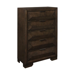 Homelegance Chesky Wood/Wood Veneer Chest, Warm Espresso
