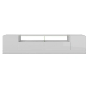 Manhattan Comfort Vanderbilt TV Stand w/LED Lights