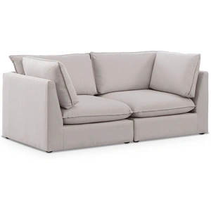 Meridian Furniture Mackenzie 80-inch Linen Modular Sofa