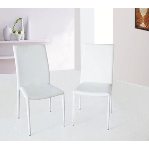 J&M Furniture DC-13 Modern Leather Dining Chair (Set of 4)