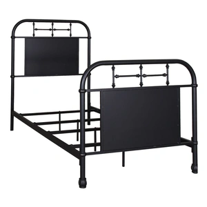 Liberty Furniture Vintage Series Twin Size Metal Bed - Antique White