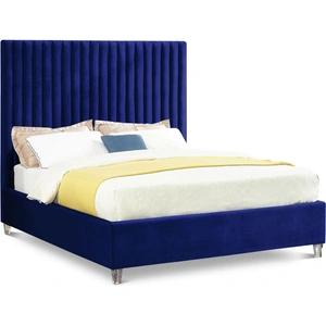 Meridian Furniture Candace Velvet Bed