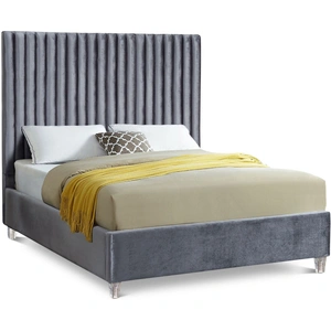 Meridian Furniture Candace Velvet Bed