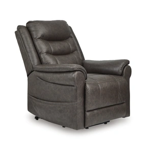 Ashley Furniture Oatman Faux Leather Power Lift Recliner