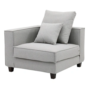 Furnings Apollo Luxury Linen Left Arm Sofa Chair