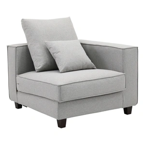 Furnings Apollo Luxury Linen Right Arm Sofa Chair