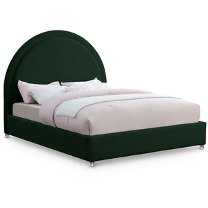 Meridian Furniture Milo Boucle Fabric Bed