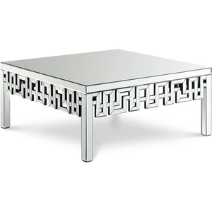 Meridian Furniture Aria 39-inch Square Mirrored Coffee Table
