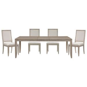 Homelegance Mckewen Modern Dining Room Set, Gray