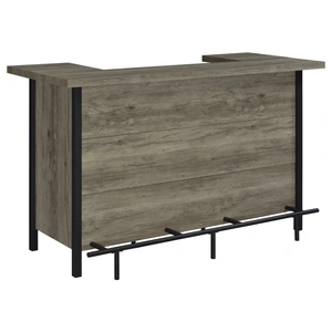 Coaster Bellemore Rectangular Wood Veneer Storage Bar Unit