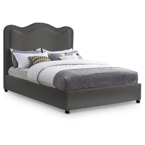 Meridian Furniture Felix Linen Fabric Bed