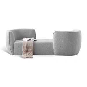 Meridian Furniture Hilton Boucle Fabric Chaise Lounge