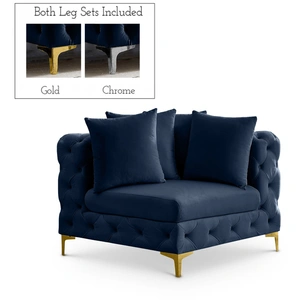 Meridian Furniture Tremblay Velvet Modular Corner Chair