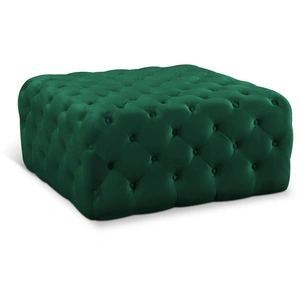 Meridian Furniture Ariel Velvet Ottoman/Bench