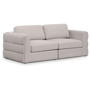 Meridian Furniture Beckham 76-inch Linen Modular Sofa
