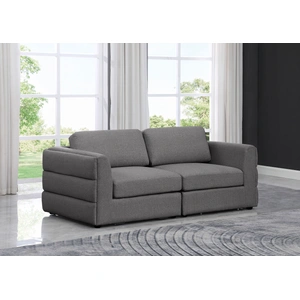 Meridian Furniture Beckham 76-inch Linen Modular Sofa