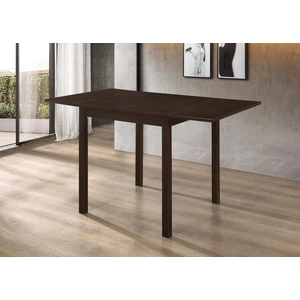 Coaster Kelso Rectangular Dining Table with Drop Leaf, Cappuccino