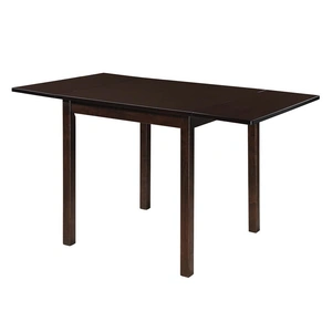 Coaster Kelso Rectangular Dining Table with Drop Leaf, Cappuccino