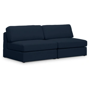 Meridian Furniture Beckham 76-inch Linen Modular Armless Sofa