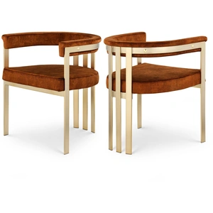 Meridian Furniture Marcello Velvet Dining Chair (Set of 2)