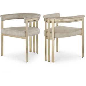 Meridian Furniture Marcello Velvet Dining Chair (Set of 2)