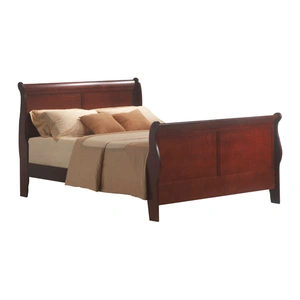 ACME Louis Philippe III Sleigh Bed