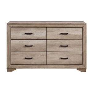 Homelegance Lonan Melamine/Wood Dresser, Natural