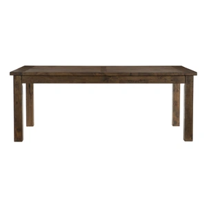 Homelegance Jerrick Rectangular Wood Dining Room Set, Burnished Brown