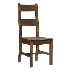 Homelegance Jerrick Wood Side Chair, Burnished Brown (Set of 2)