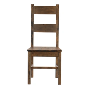 Homelegance Jerrick Wood Side Chair, Burnished Brown (Set of 2)