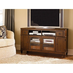 Hammary Sunset Valley Rich Mahogany 60-inch Entertainment Console w/4 Doors & 2 Drawers, Mahogany