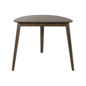 Liberty Furniture Space Savers Irregular Wood Triangle Dining Table, Satin Walnut