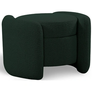 Meridian Furniture Horizon Boucle Fabric Ottoman