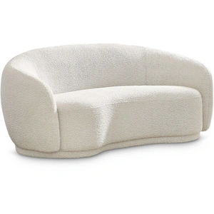 Meridian Furniture Hyde Boucle Fabric Loveseat
