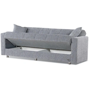 Empire Furniture, USA Niagara Fabric Storage Sofabed, Grey
