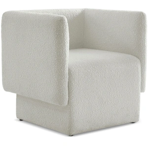 Meridian Furniture Vera Boucle Fabric Accent Chair